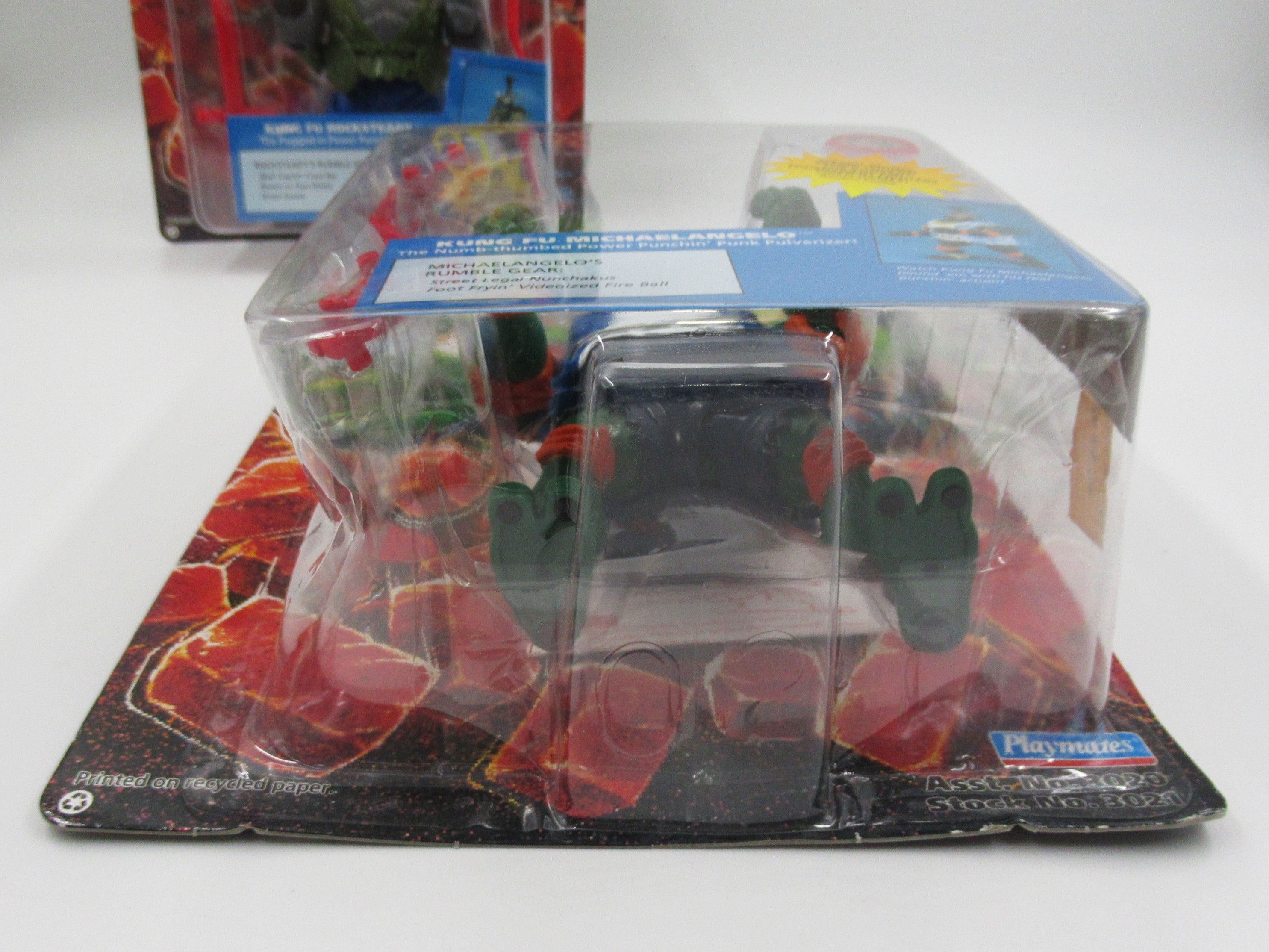 Teenage Mutant Ninja Turtles Kung Fu Tournament Fighters 4.5" Action Figures TMNTs Set of 4 - Playmates (1994)